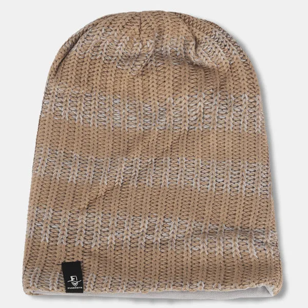 Women Striped Beanie Hats for Winter Summer B103