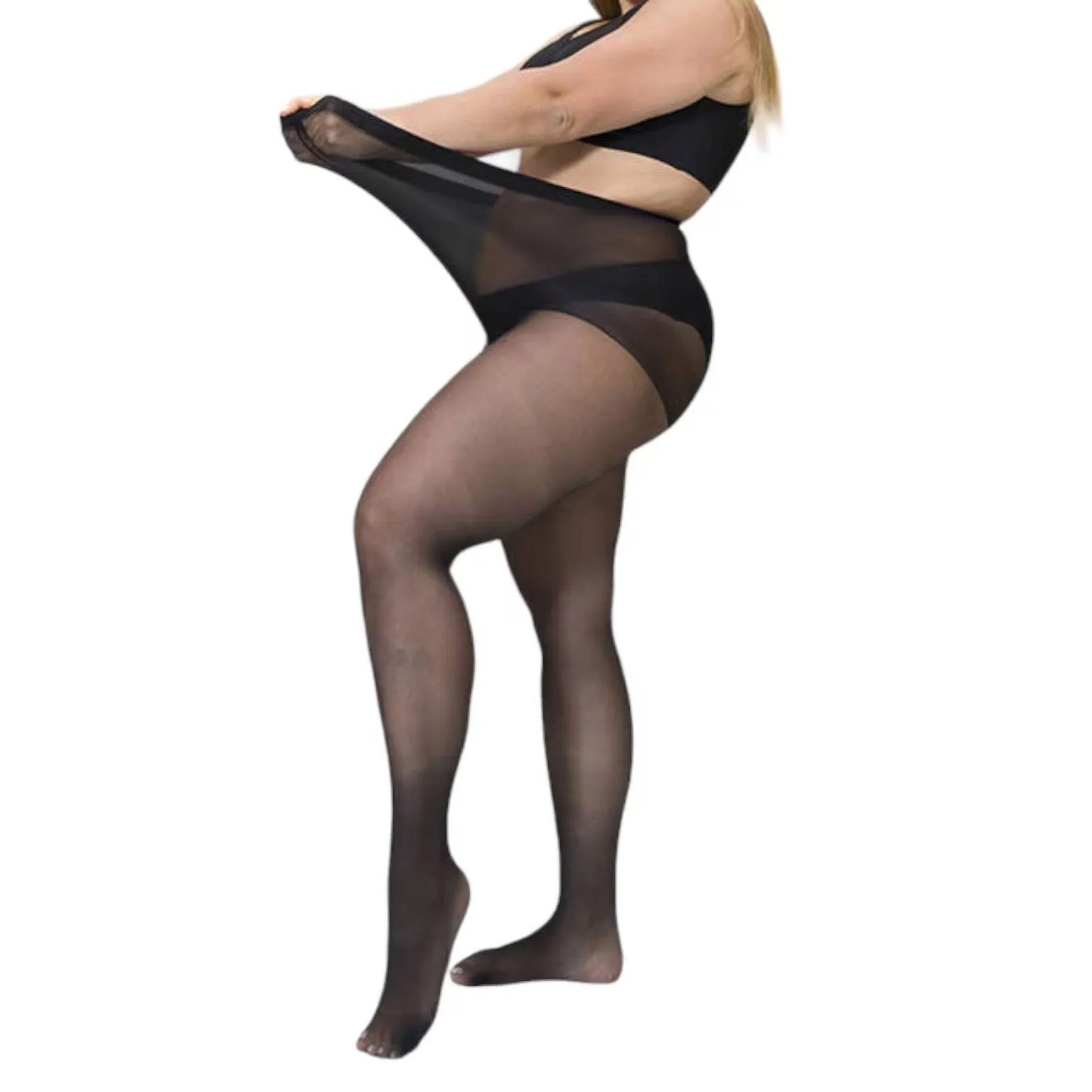 Women's 6D Ultra-Thin Ultra-durable Plus Size Tights