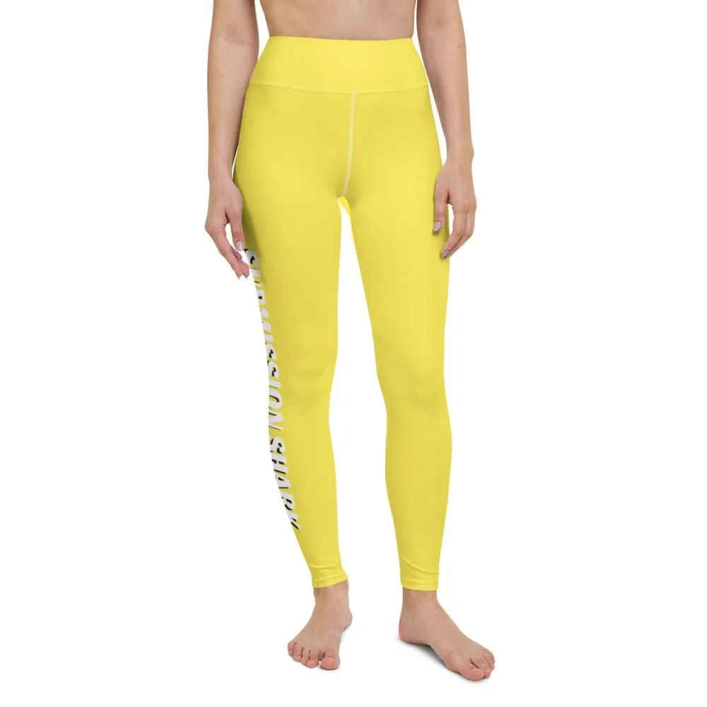 Yellow SS Premium Standard ~ High-Waist Leggings